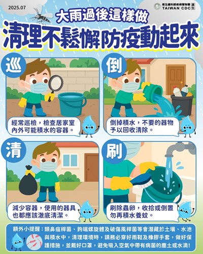 大雨過後這樣做