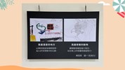 臺中市私立惠明盲校國中部視障學生「藝由心生」繪畫教育成果展-我最喜歡的地方、我最想養的動物(賴昱辰,低視力)